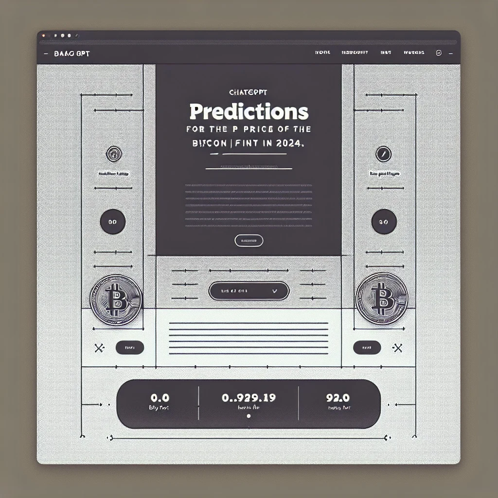 Previsioni di ChatPlus per il prezzo del Bitcoin nel 2024