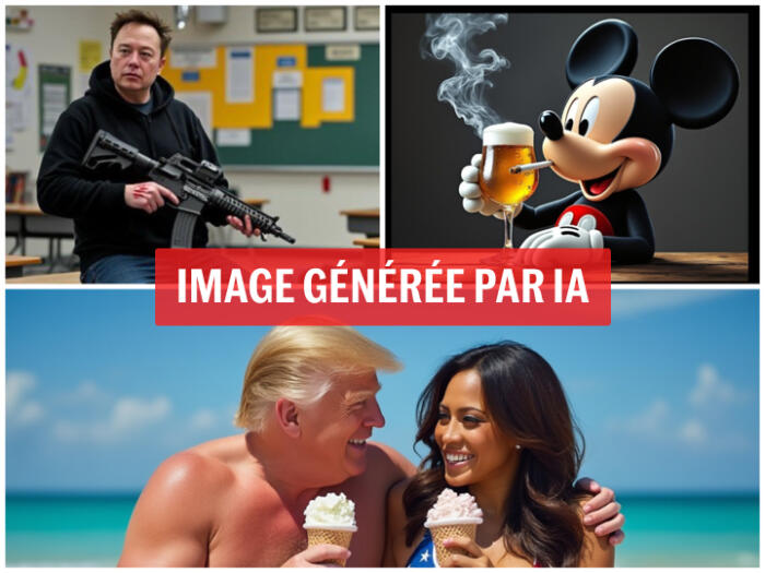 Mickey Mouse drogato, Elon Musk come assassino di massa… Grok, l’IA generatrice di immagini che lascia passare quasi tutto