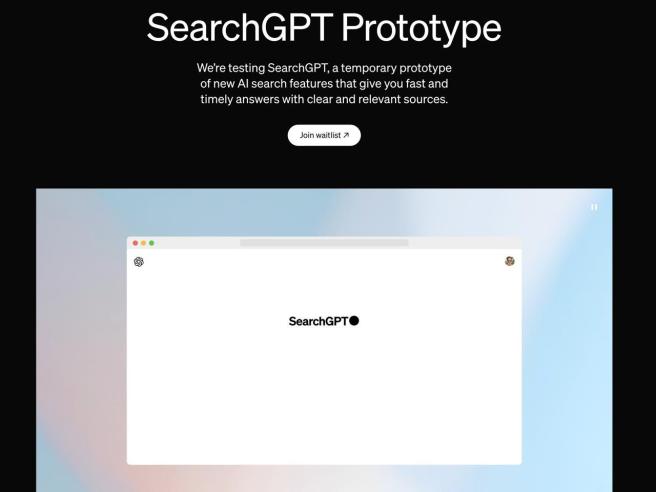OpenAI lancia il suo motore di ricerca, integrato in ChatPlus