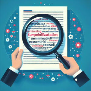 Semplificare Riassumere