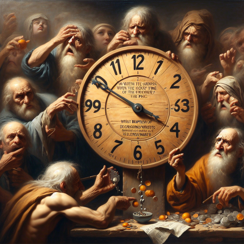 Che fine fanno le ore quando il prezzo è solo un numero?