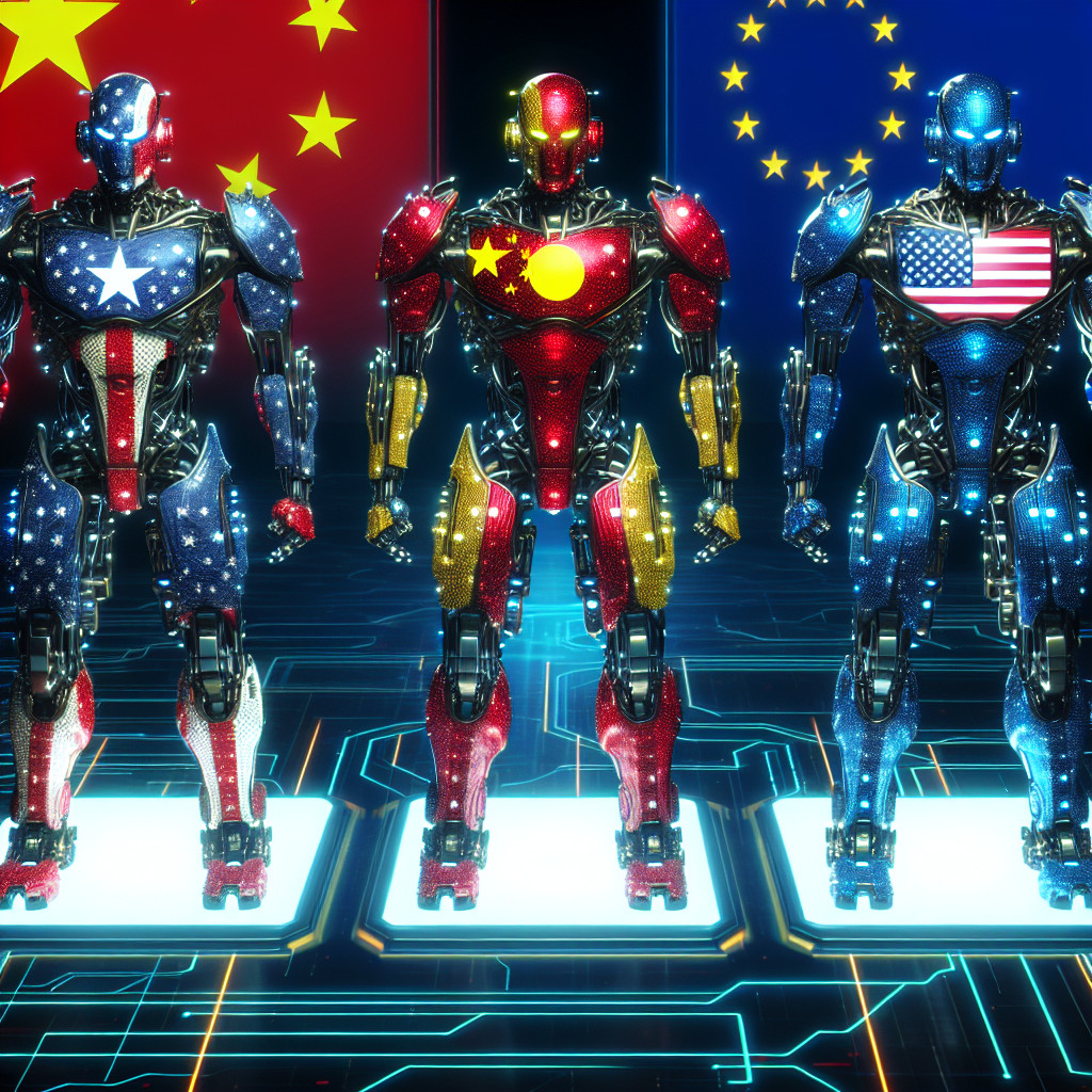 Intelligenza Artificiale: La Nuova Guerra Cibernetica tra USA, Cina ed Europa