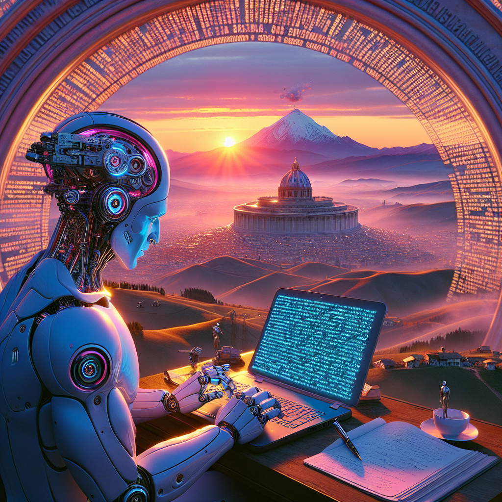 Cronache d’Intelligenza: Un Mese di Scrittura IA nel Cuore d’Italia