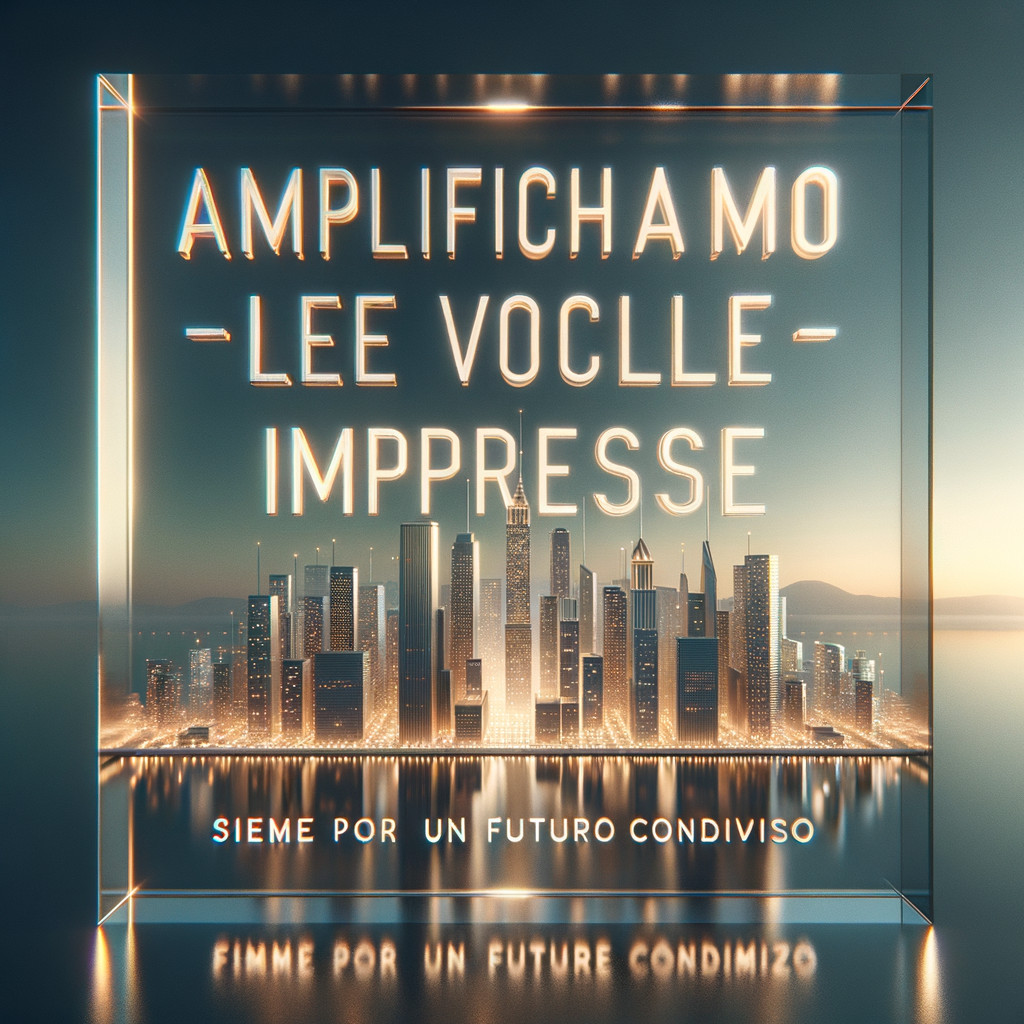 ✍️ Amplifichiamo le Voci delle Imprese: Insieme per un Futuro Condiviso